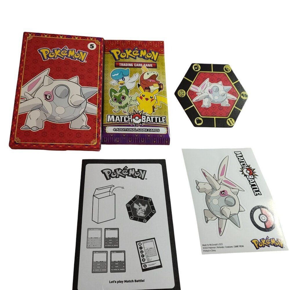 NEW McDonalds 2023 Pokemon Cards #5 - Picture 4 of 4